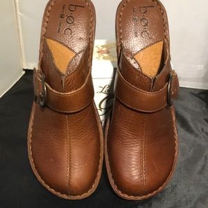 Shoes - BOC - Leather Mules - Brown - Size 8 - NWOT